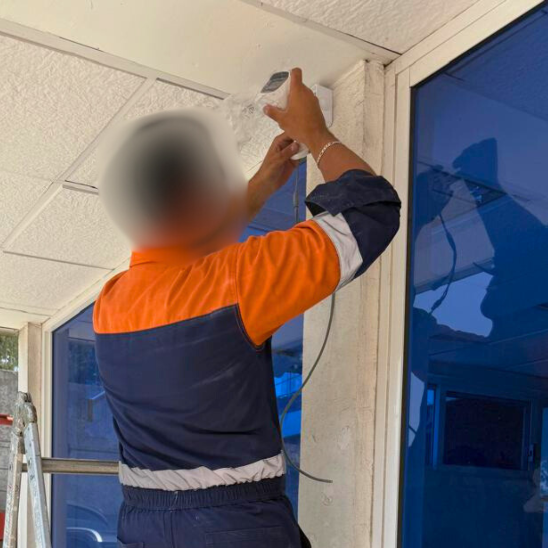 Instalación CCTV por Davaltech